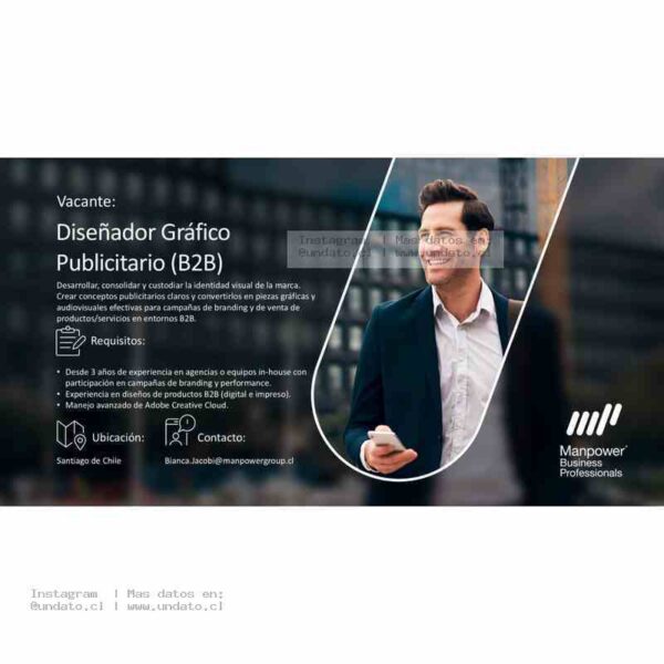 Diseñador Gráfico Publicitario B2B