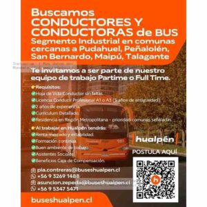 Conductor de Bus RM