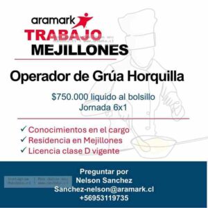 Operador de Grúa Horquilla – Mejillones