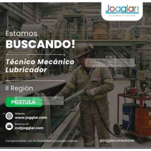 Técnico Mecánico y Lubricador – Jogglar