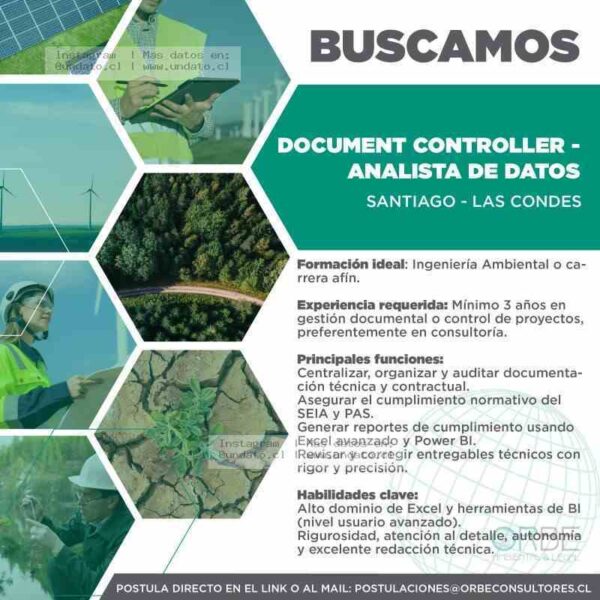Analista de Documentos y Datos – Santiago