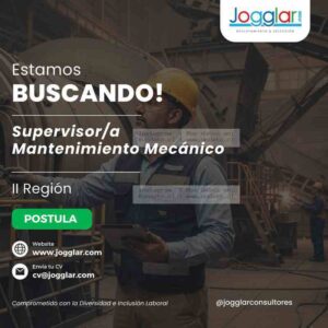 Supervisor de Mantenimiento Mecánico