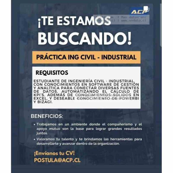 Práctica Ingeniería Civil-Industrial