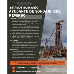 Ayudante de Sondaje Aire