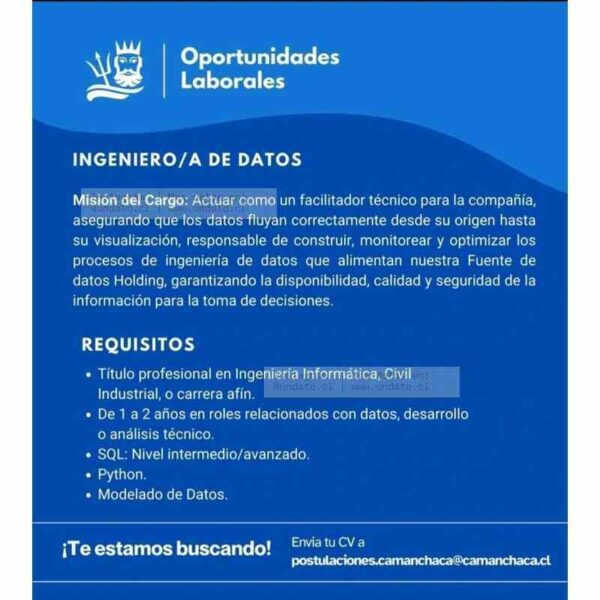 Ingeniero/a de Datos