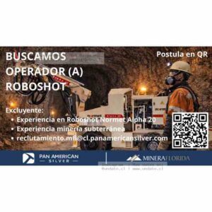 Operador Roboshot Minera Florida