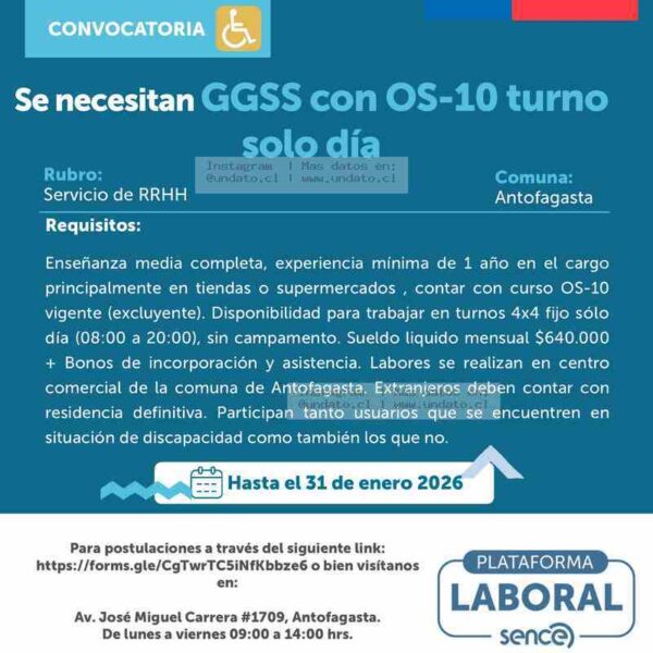 Guardias OS-10 Día Antofagasta