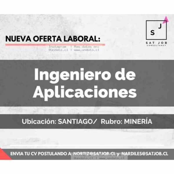 Ingeniero de Aplicaciones - Minería en Santiago