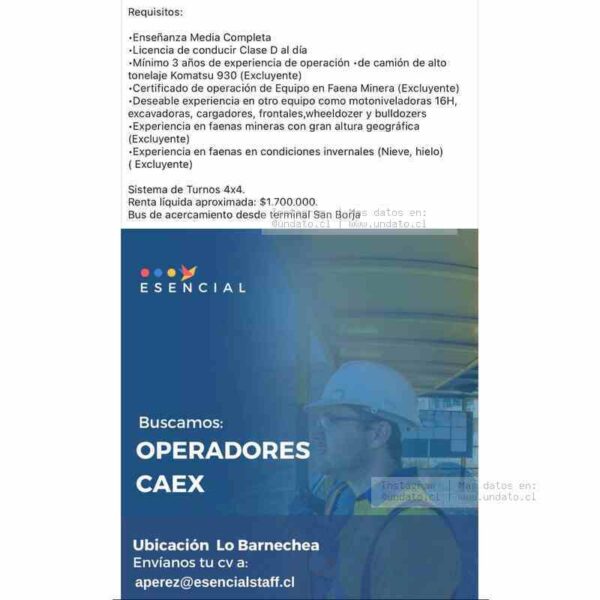 Operadores CAEX para Minería – Camión Komatsu 930