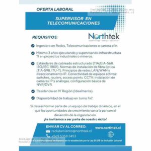 Supervisor en Telecomunicaciones