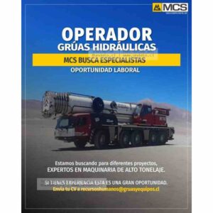 Operadores de Grúas Hidráulicas