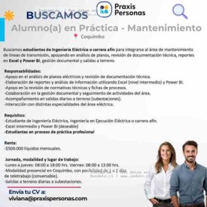 Práctica Mantención Eléctrica – Coquimbo