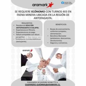Economo 4x3 En Faena Minera Antofagasta