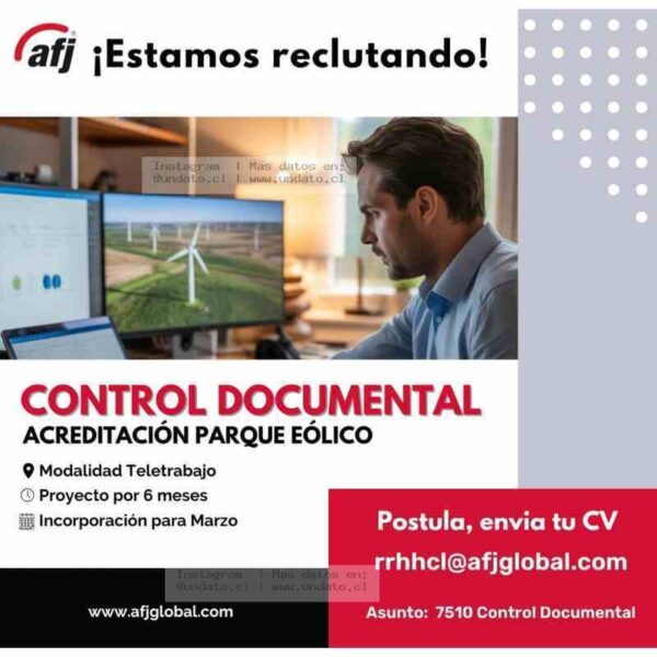 Control Documental Parque Eólico Teletrabajo