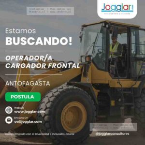Operador/a de Cargador Frontal – Antofagasta