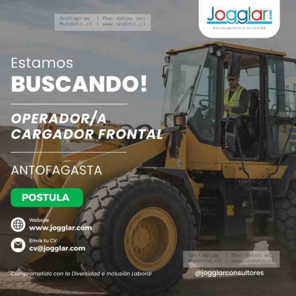 Operador/a de Cargador Frontal – Antofagasta