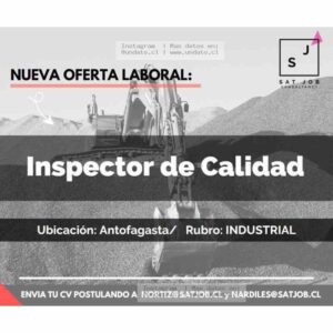 Inspector de Calidad – Antofagasta