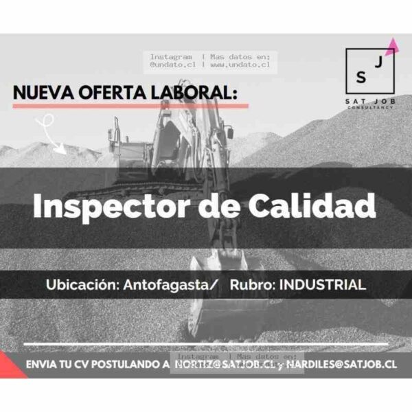 Inspector de Calidad – Antofagasta