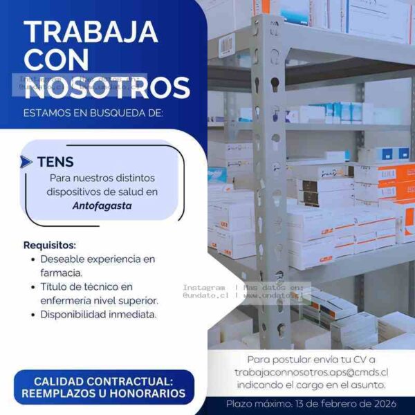 Buscamos TENS para dispositivos de salud