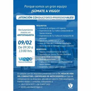 Reclutamiento De Conductores Viggo Antofagasta
