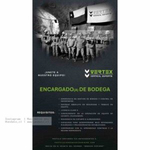 Encargado(a) de Bodega - Copiapó