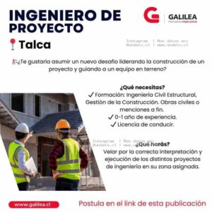 Ingeniero de Proyecto Galilea Talca