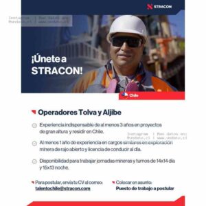 Operadores Tolva Y Aljibe Stracon Chile