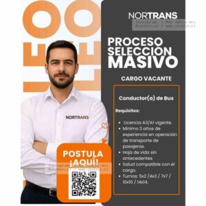Conductor(a) de Bus Vacante Masiva