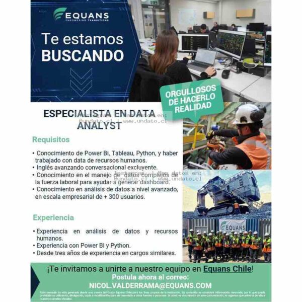 Especialista en Data Analytics
