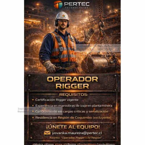 Operador Rigger – IV Región