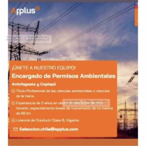 Encargado de Permisos Ambientales