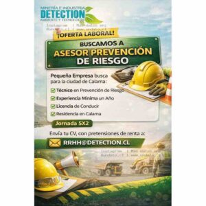Asesor Prevención de Riesgo Calama