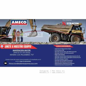 Oportunidades en Minera Los Pelambres