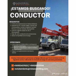 Conductor Minería: Requisitos y Beneficios