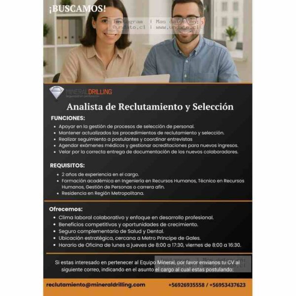 Analista de Reclutamiento y Selección