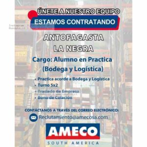 Alumno en Práctica Bodega y Logística