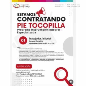 Trabajador/a Social PIE Tocopilla