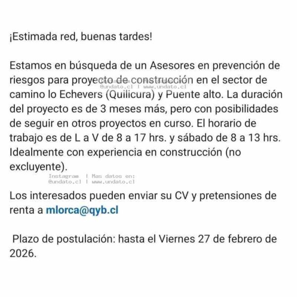 Asesores en Prevención de Riesgos