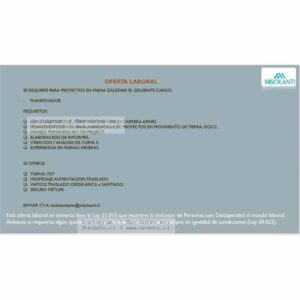 Planificador de Proyectos Mineros Zaldivar