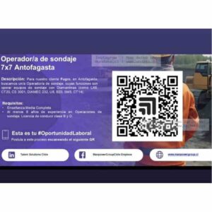 Operador/a de Sondaje en Antofagasta