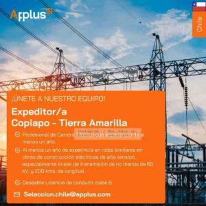 Expeditor/a Técnico Copiapó