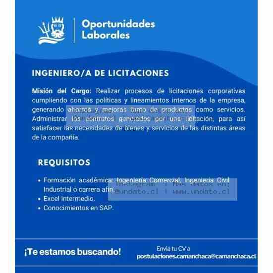 Ingeniero/a de Licitaciones