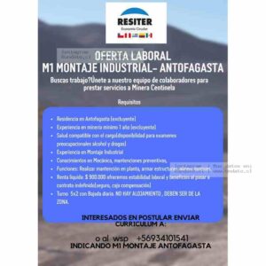 M1 Montaje Industrial Antofagasta
