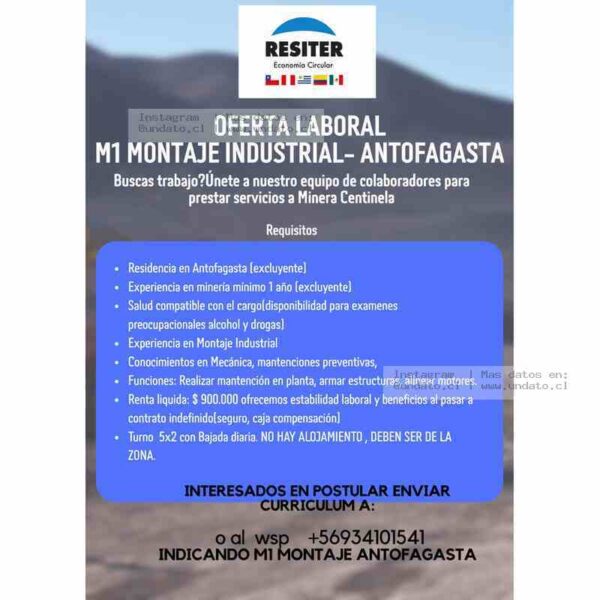 M1 Montaje Industrial Antofagasta