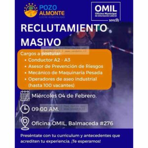 Reclutamiento Masivo Almonte