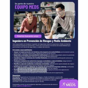 Ingeniero en Prevención de Riesgos y Medio Ambiente