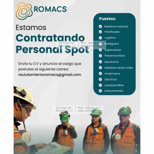 Puestos Disponibles ROMACS