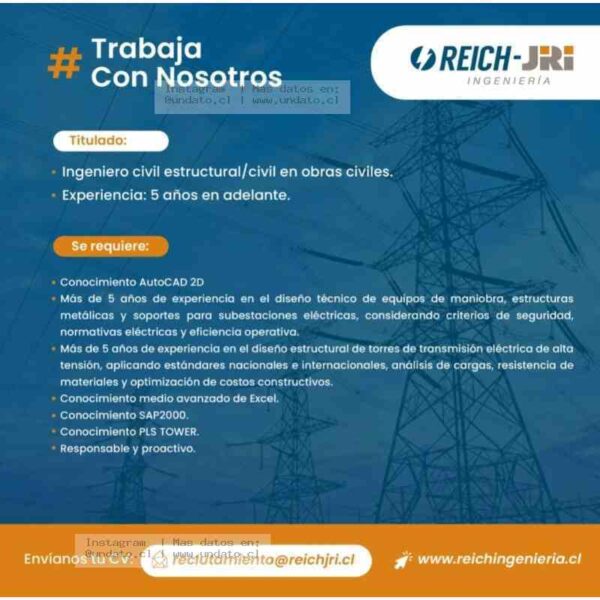 Ingeniero Civil Estructural