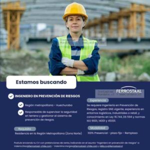 Ingeniero en Prevención de Riesgos