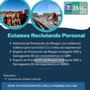 Reclutamiento Prevención de Riesgos